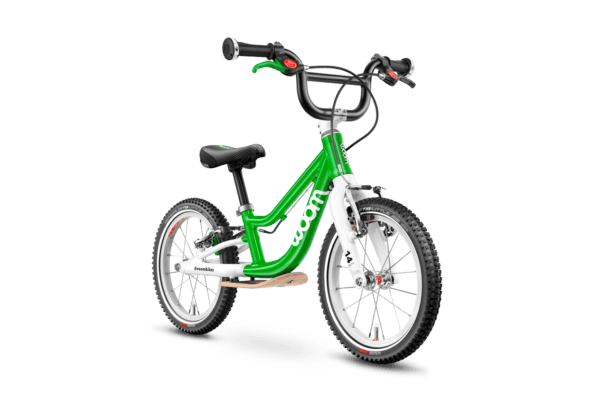Woom 1 Plus lasten potkupyörä 14" - Vihreä - Image 2