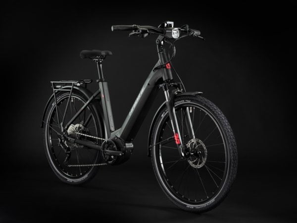 Haibike TREKKING 6 Musta matalarunkoinen sähköpyörä - Image 2