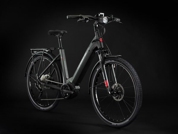 Haibike TREKKING 6 Musta matalarunkoinen sähköpyörä - Image 2