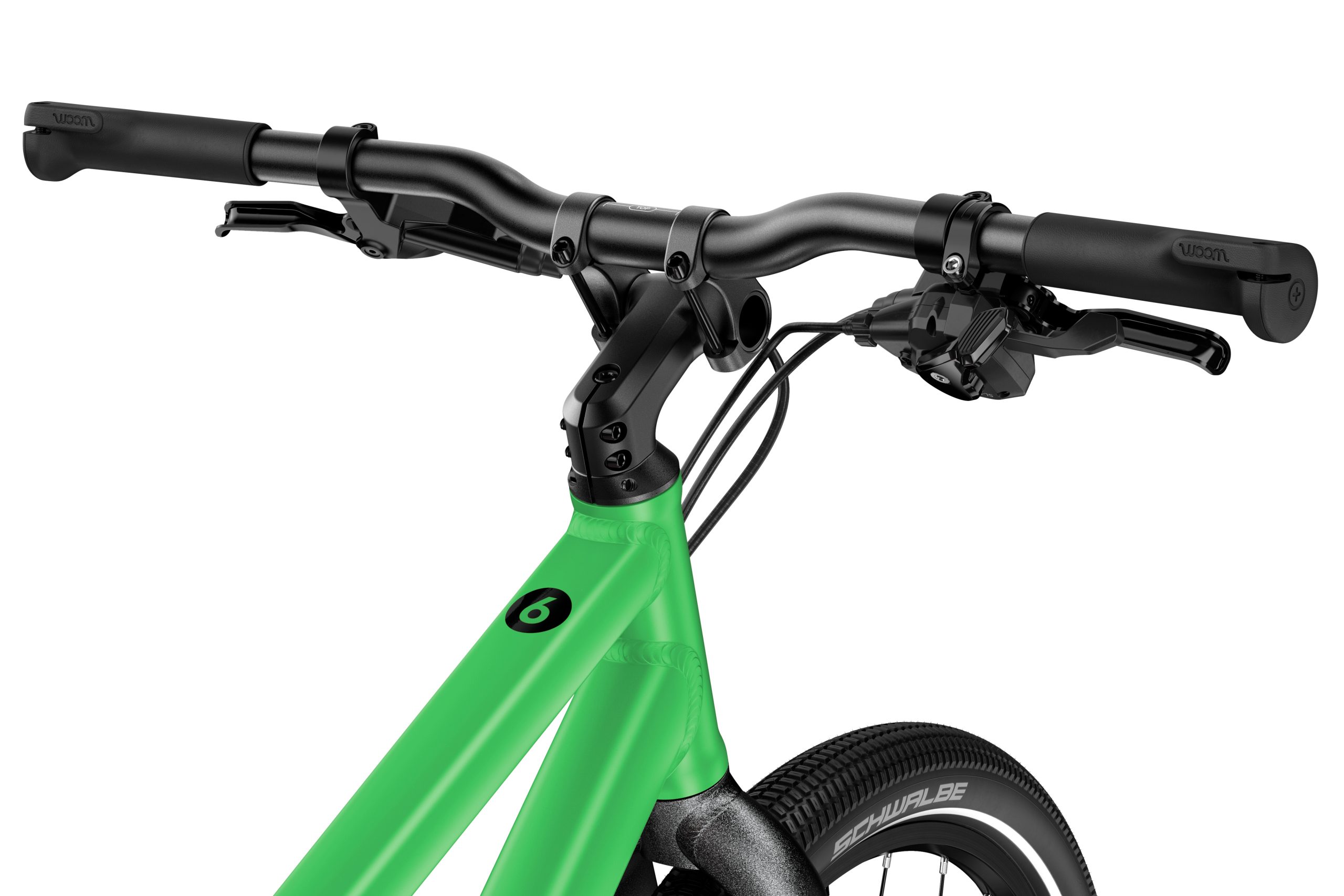 Woom Explore 6 26" lastenpyörä - Vihreä - Image 4