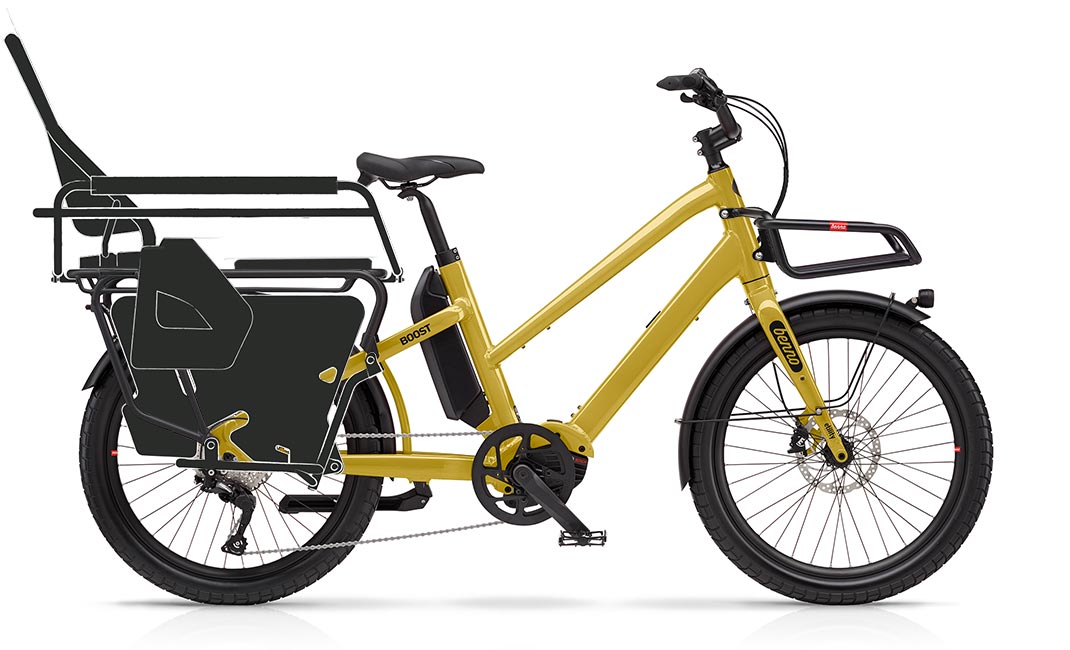 Benno Boost E Vihreä pitkäperä sähköpyörä - Image 2