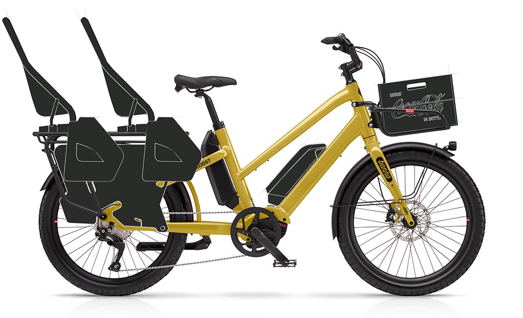 Benno Boost E Vihreä pitkäperä sähköpyörä - Image 3