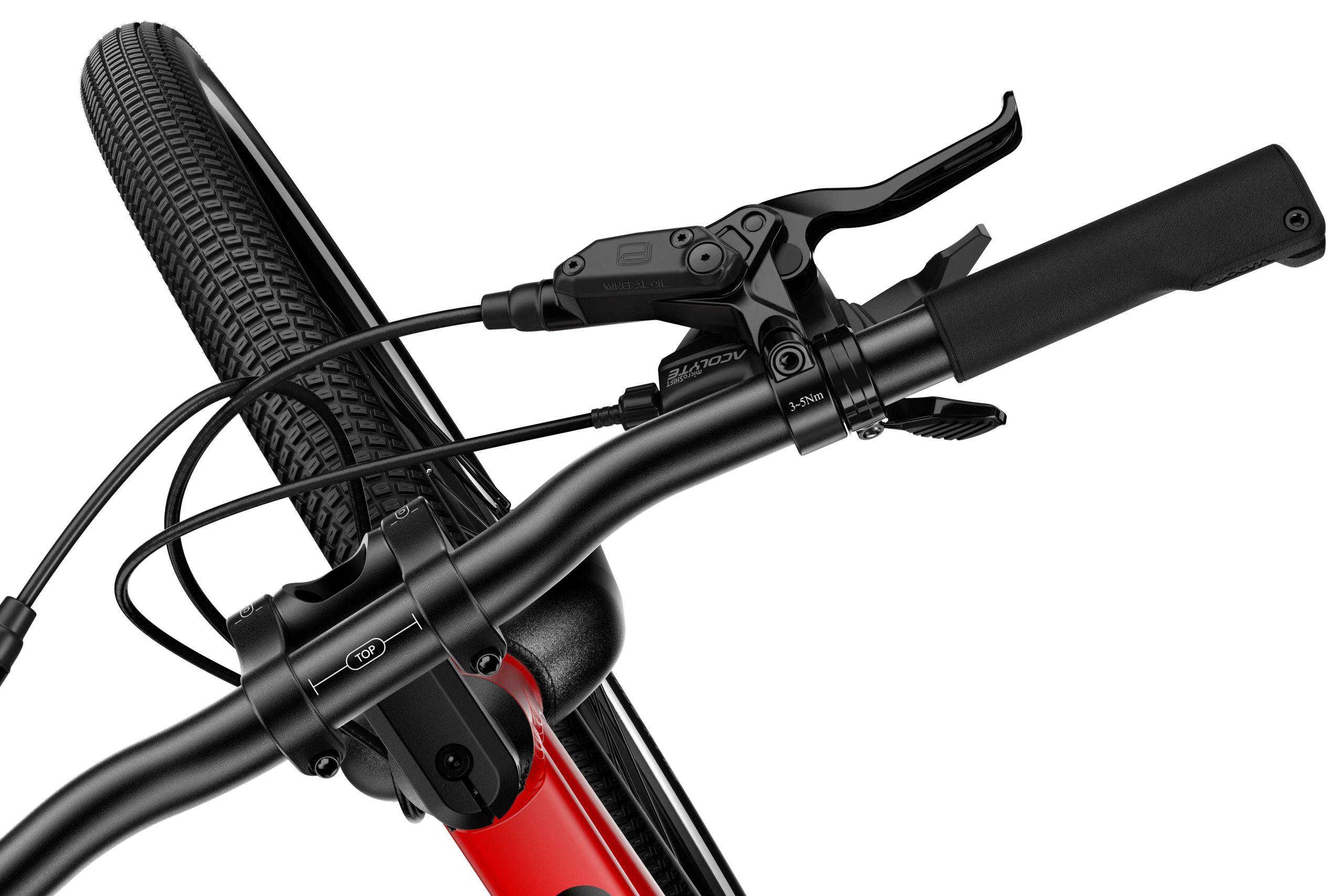 Woom Explore 5 24" lasten pyörä - Punainen - Image 5