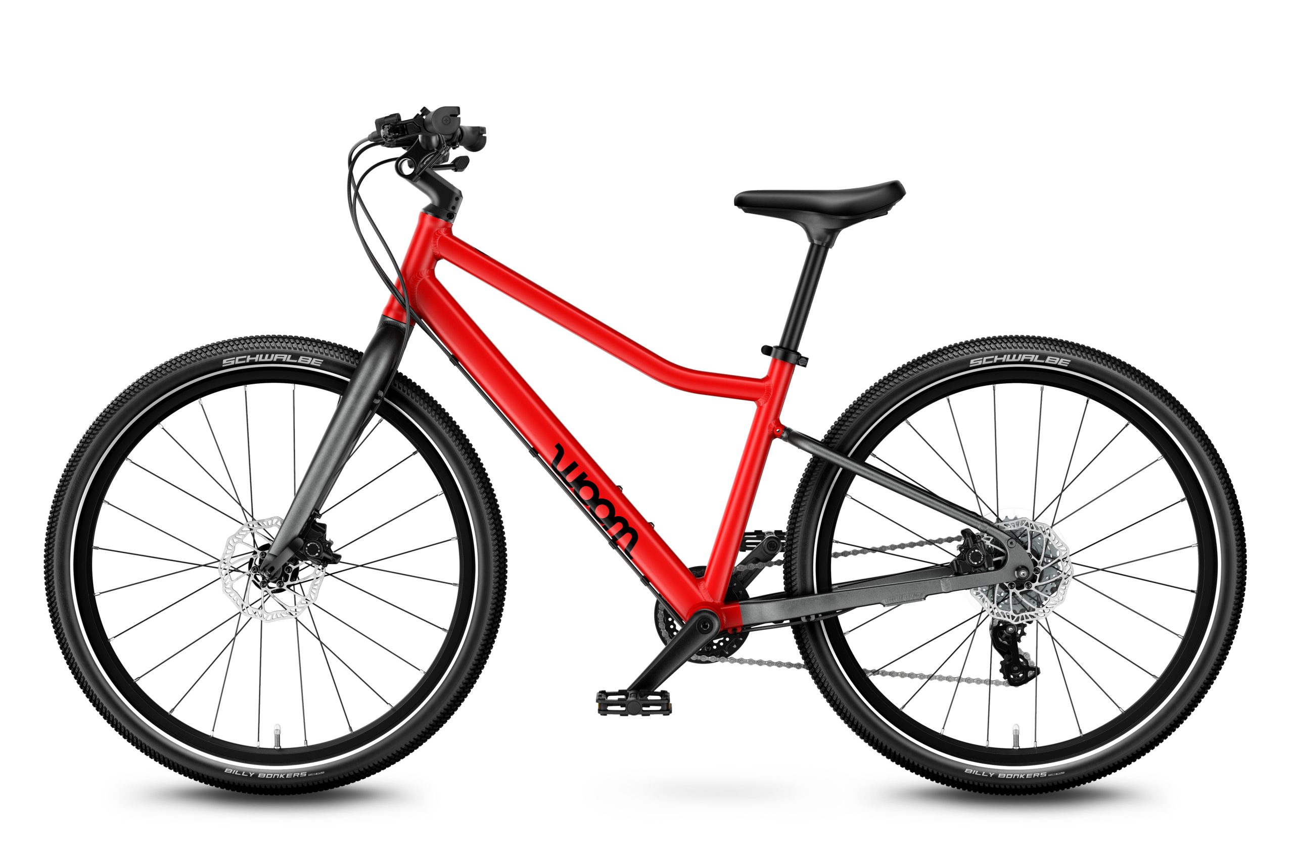 Woom Explore 6 26" lastenpyörä - Punainen - Image 3